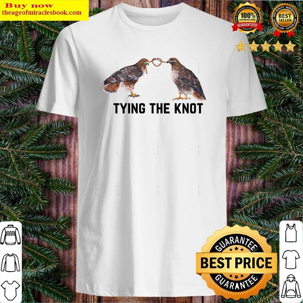 Tying The Knot Hawk Couple Shirt