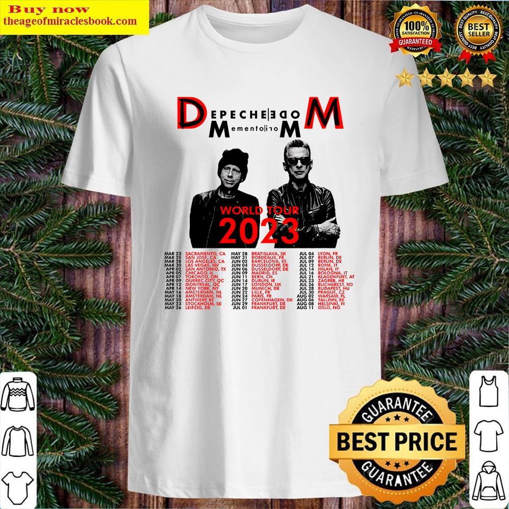 Depeche Mode Memento Mori World Essential Shirt