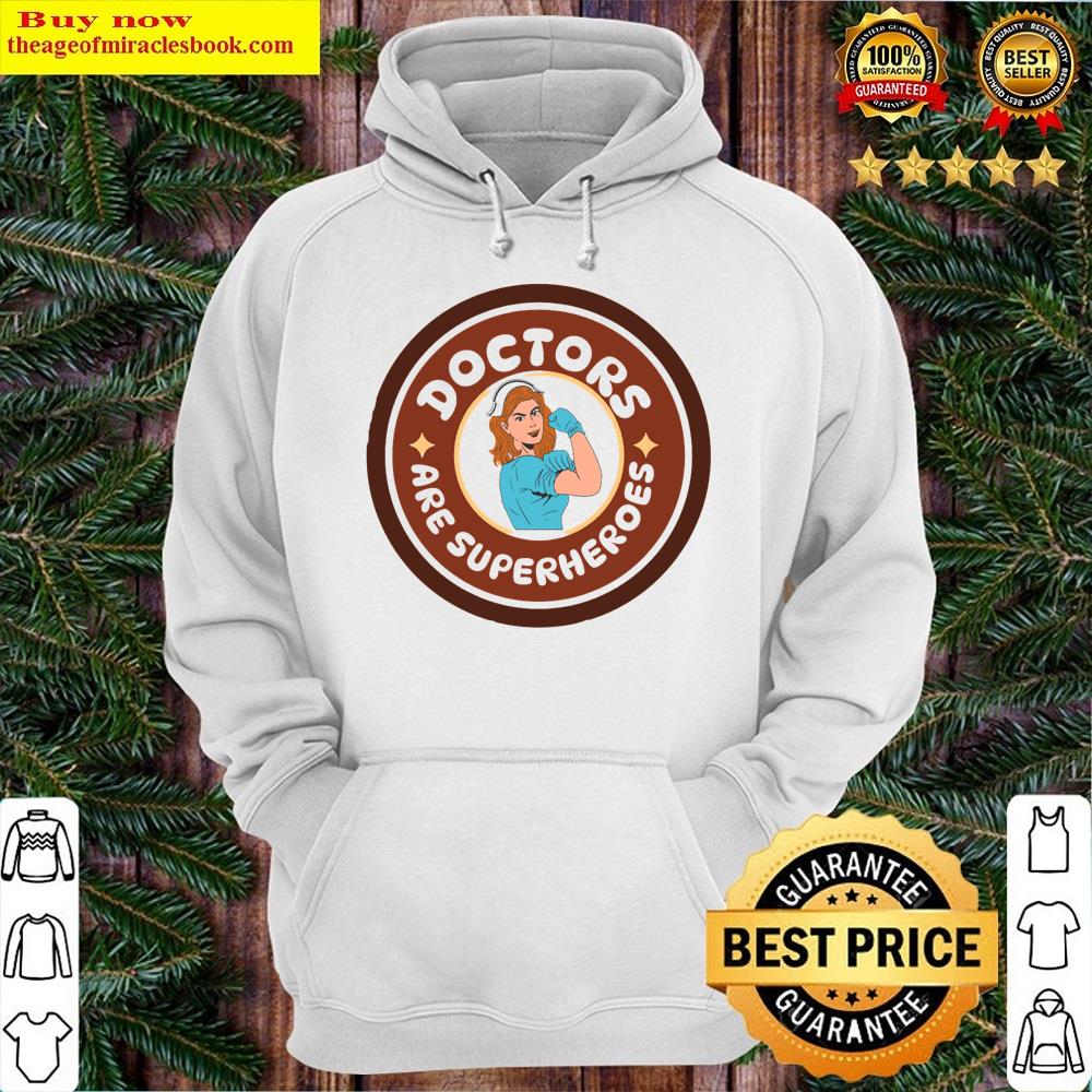 Alternative view of Doctors Are Super Heroes Essential Essential Shirt