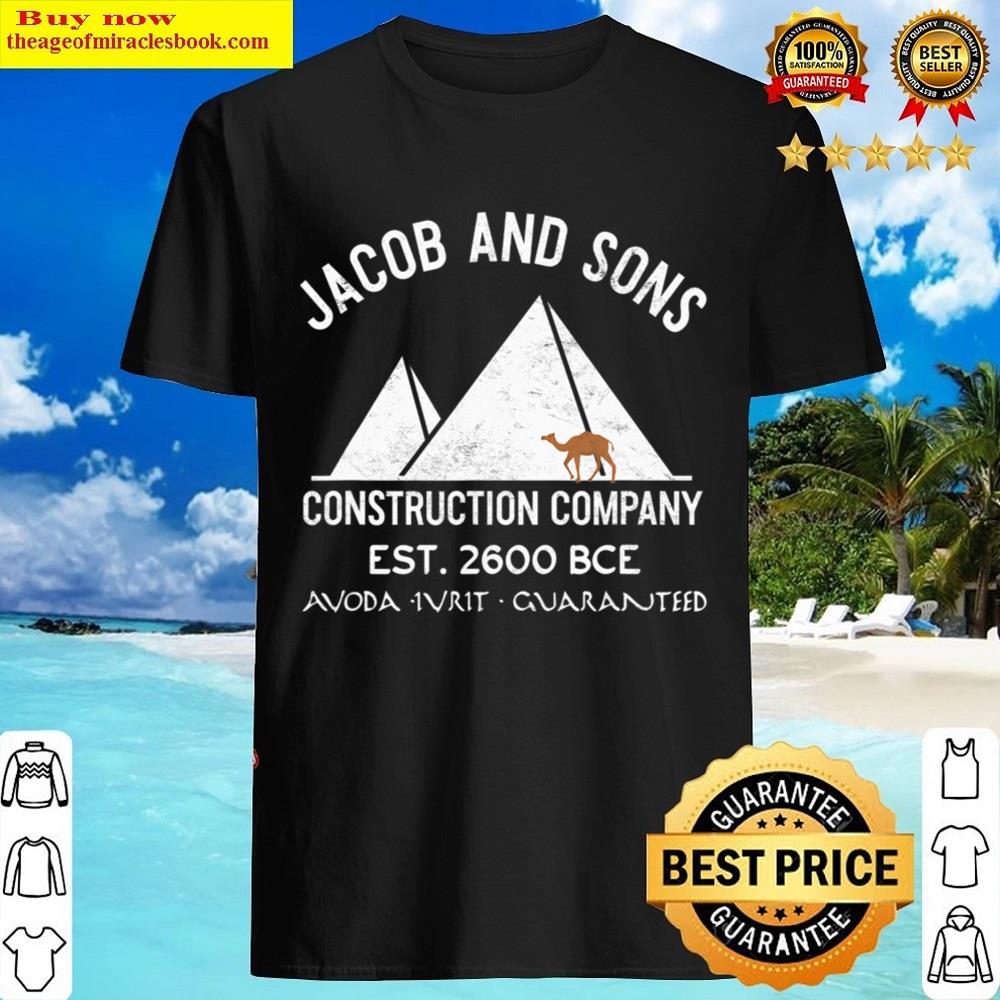 Funny Passover Hebrew Construction Egypt Pyramids Builders Shirt Funny Passover Hebrew Construction Egypt Pyramids Builders Shirt