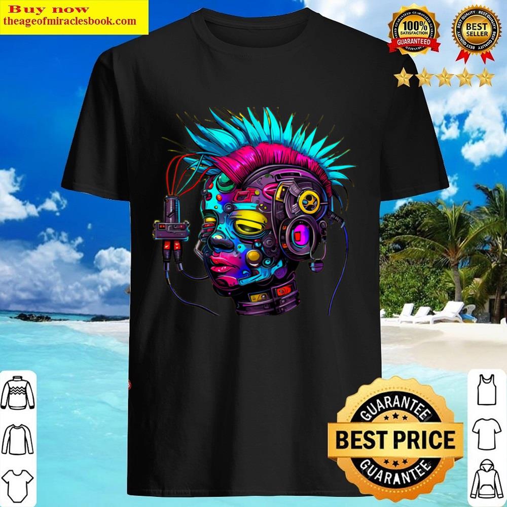 Plugged Cyber Punk Shirt
