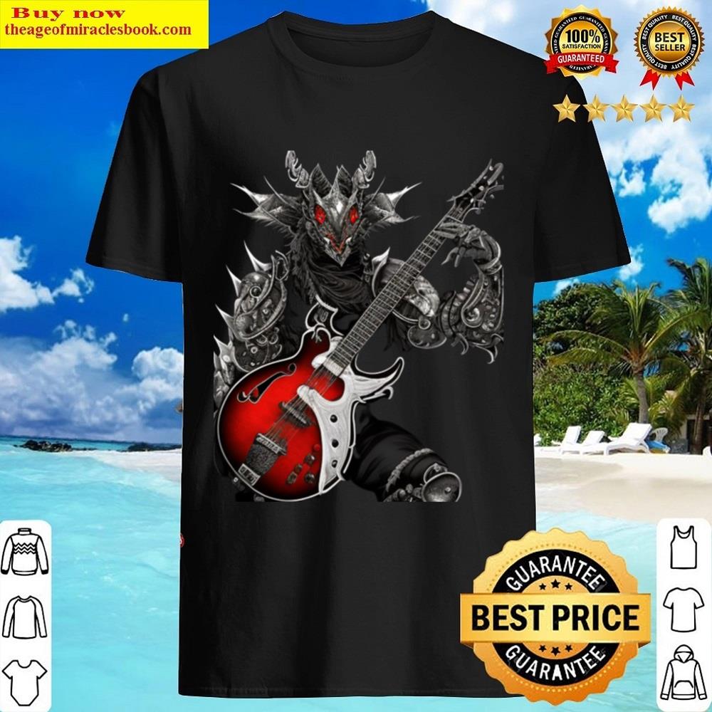 Dragon Playing Guitar Essential Shirt