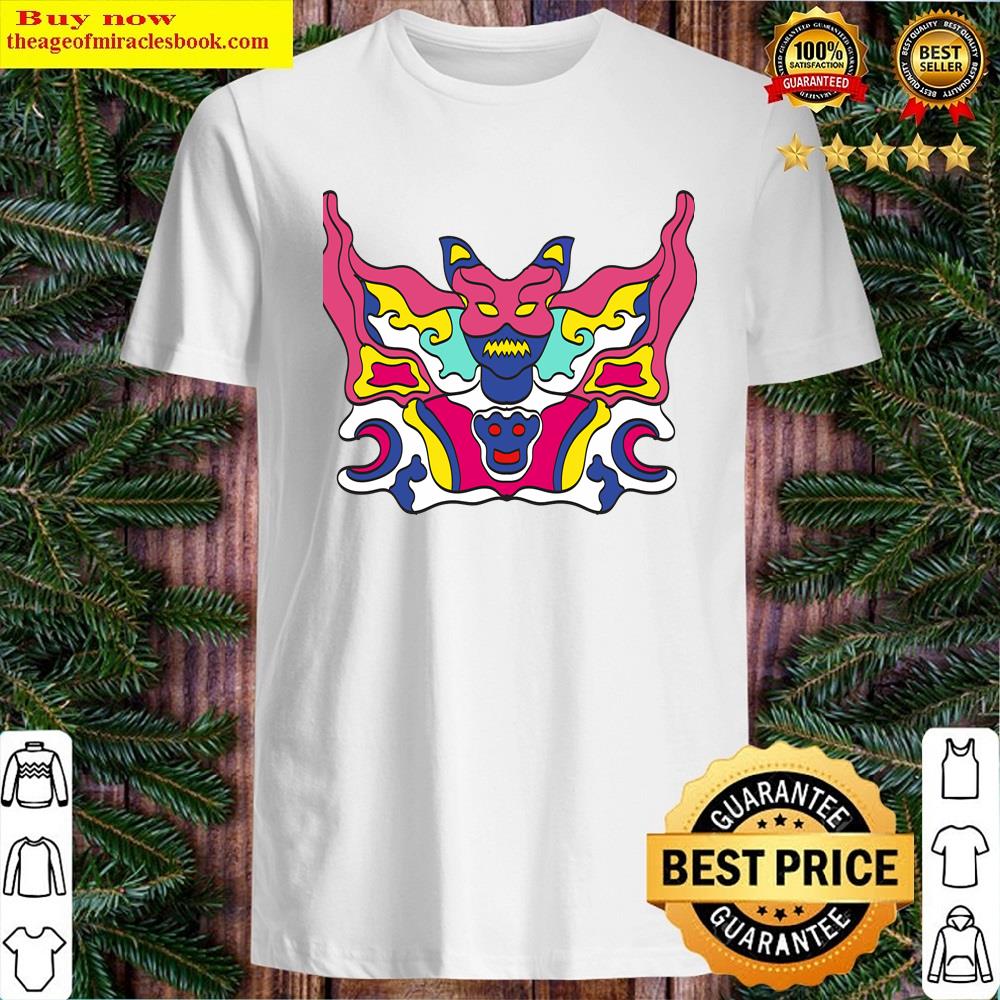 Psychedelic Ornament Cat Art Shirt