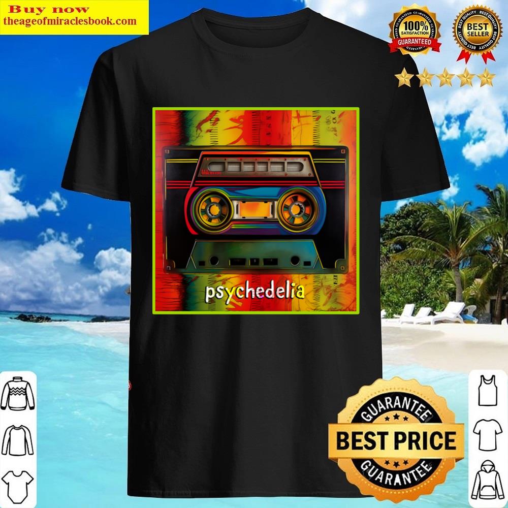 Psychedelic Vintage Cassette Shirt