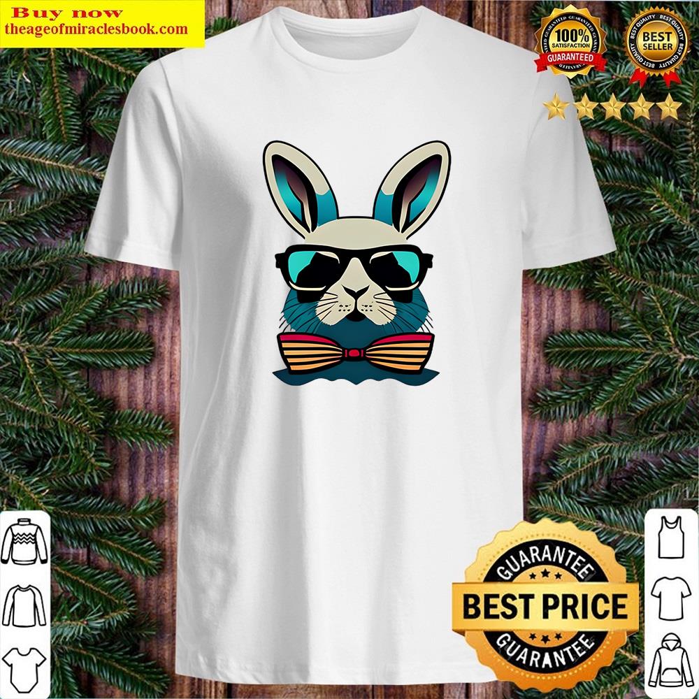 Bunny Floral Leopard Cute Easter Day Essential Shirt