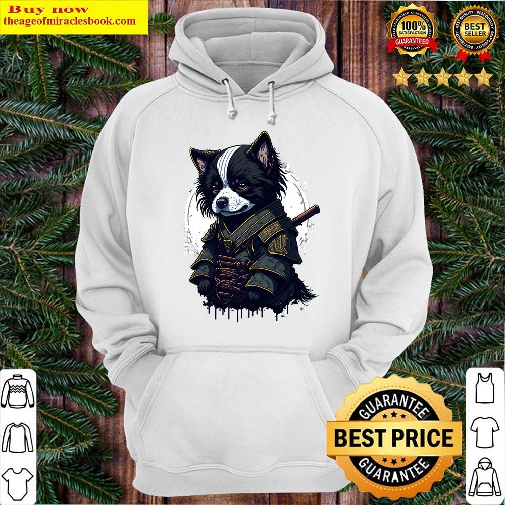 Alternative view of Dog Dressed As A Samurai Essential Shirt