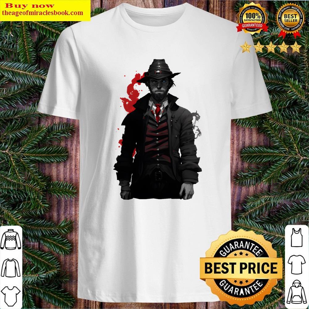 Dracula In The Western Shirt