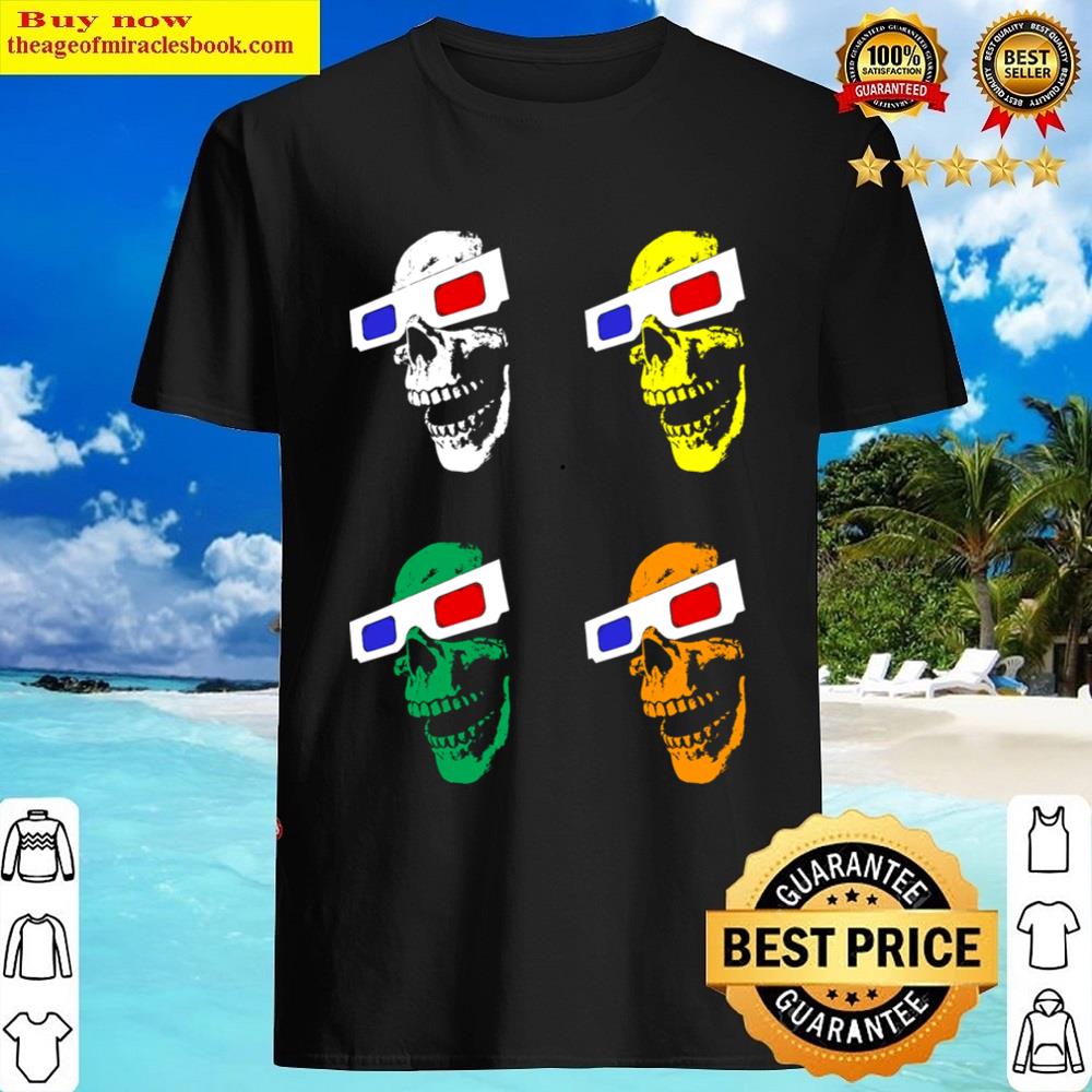 3d Skull Combo Shirt