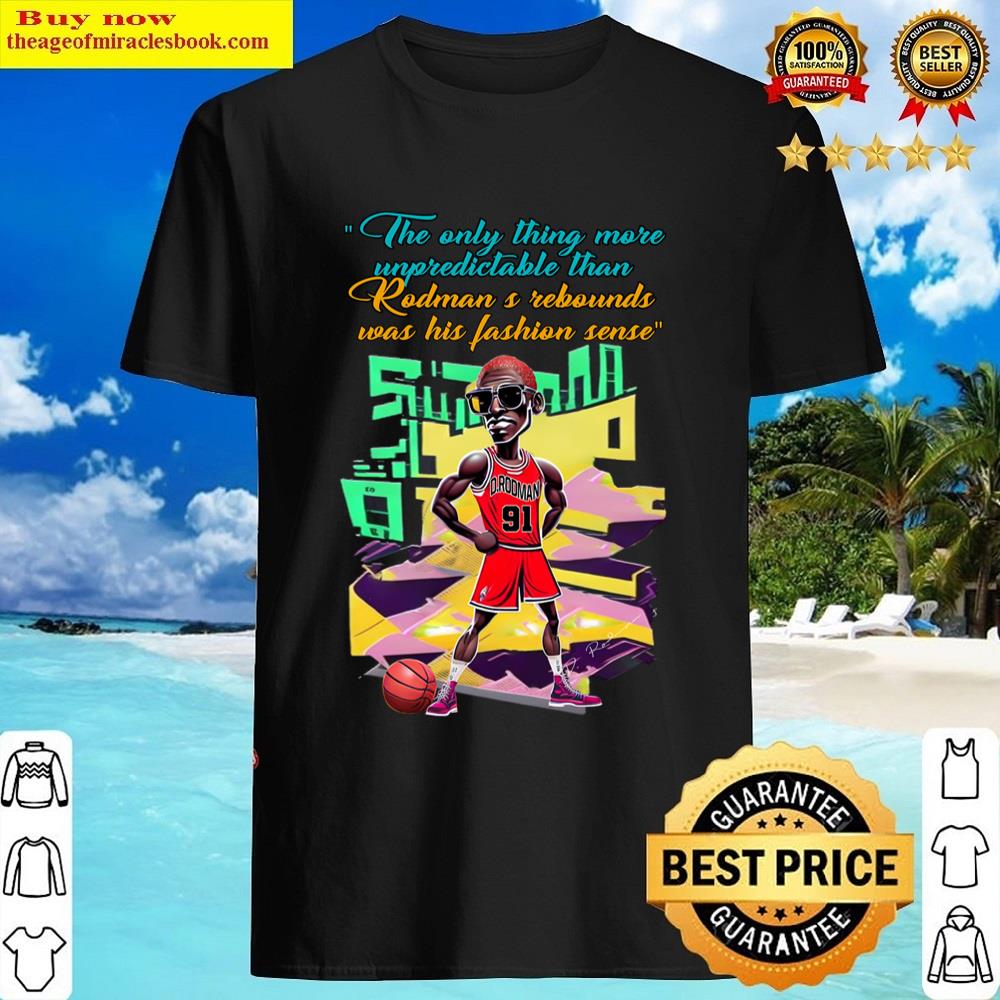Dennis Rodman Bubblehead Shirt