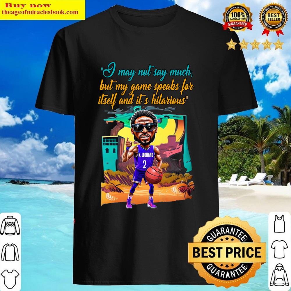 Kawhi Leonard Bubblehead Shirt