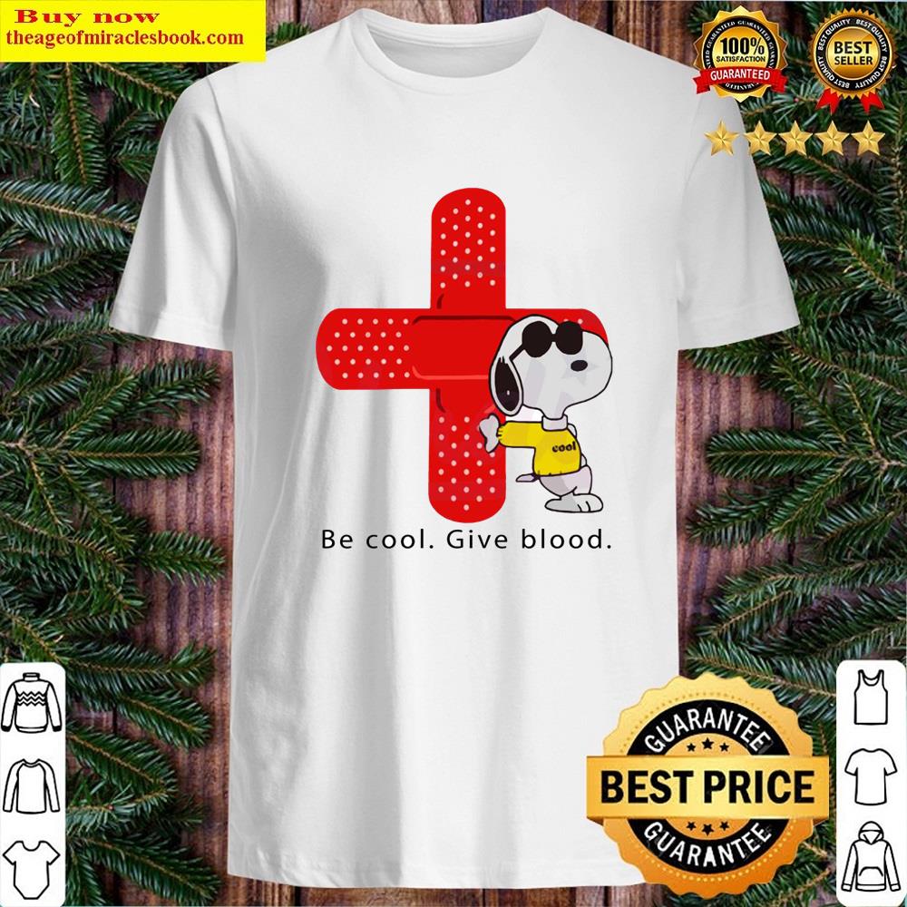 Red Cross Snoopy T Shirt