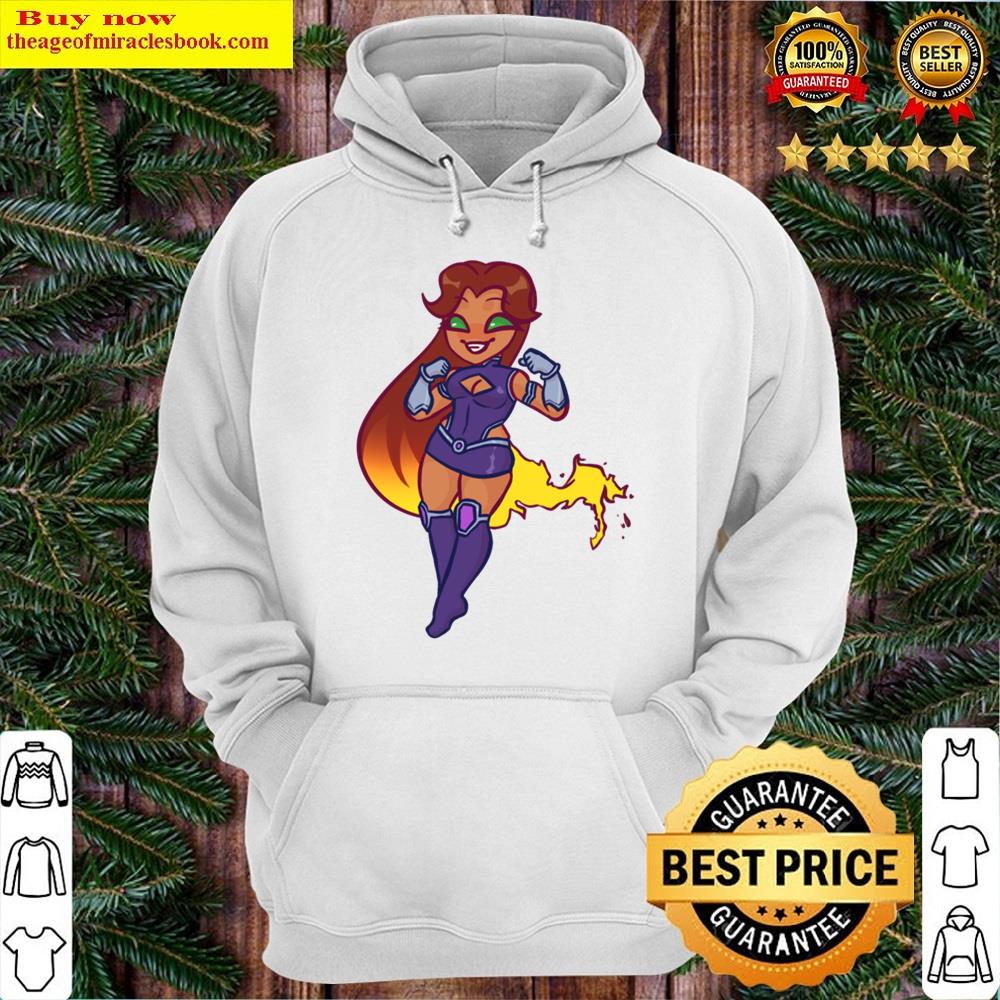 Alternative view of Chibi Starfire Shirt