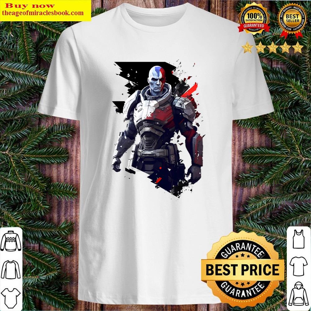 Commander Zavala Comic Book Style Shirt