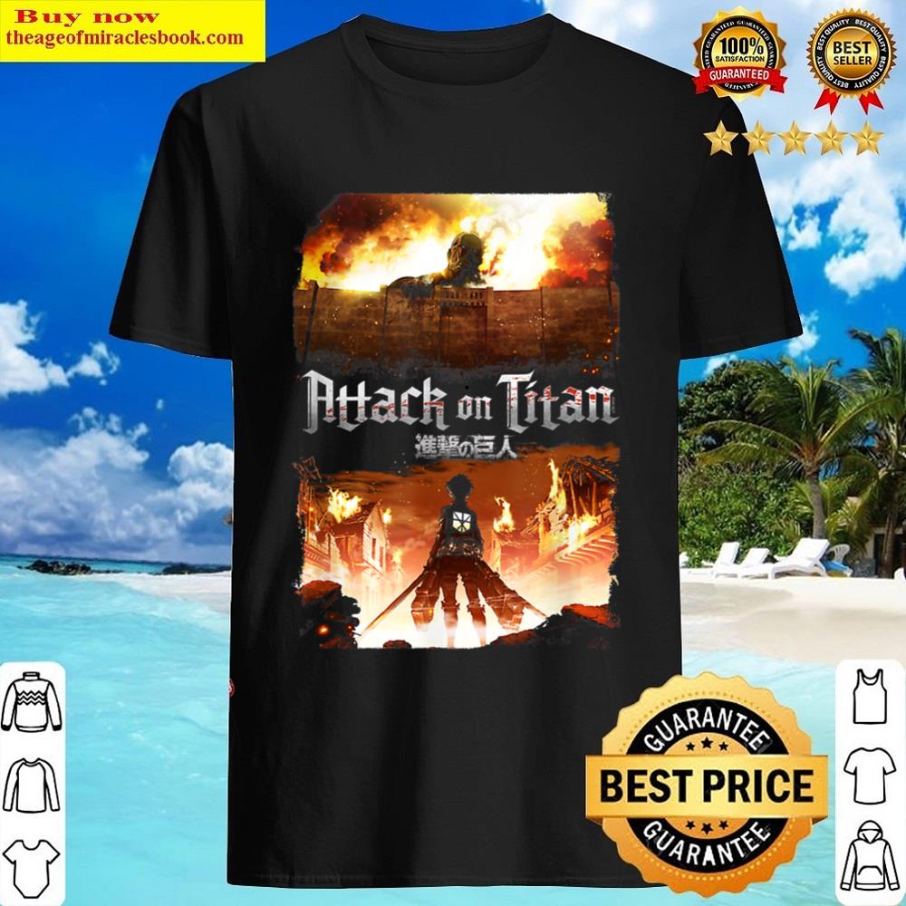 Attack On Titan Keyart Shirt