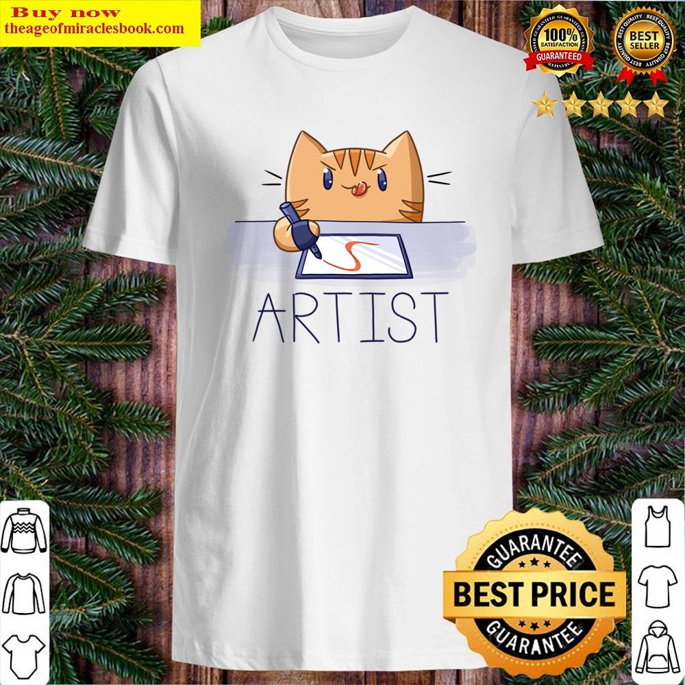 Artist Cat Shirt