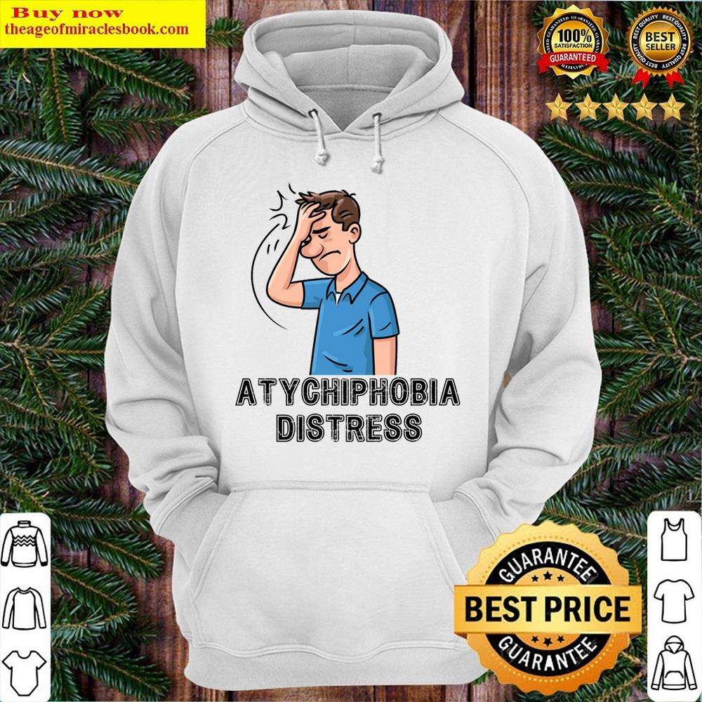 Alternative view of Atychiphobia Distress Shirt