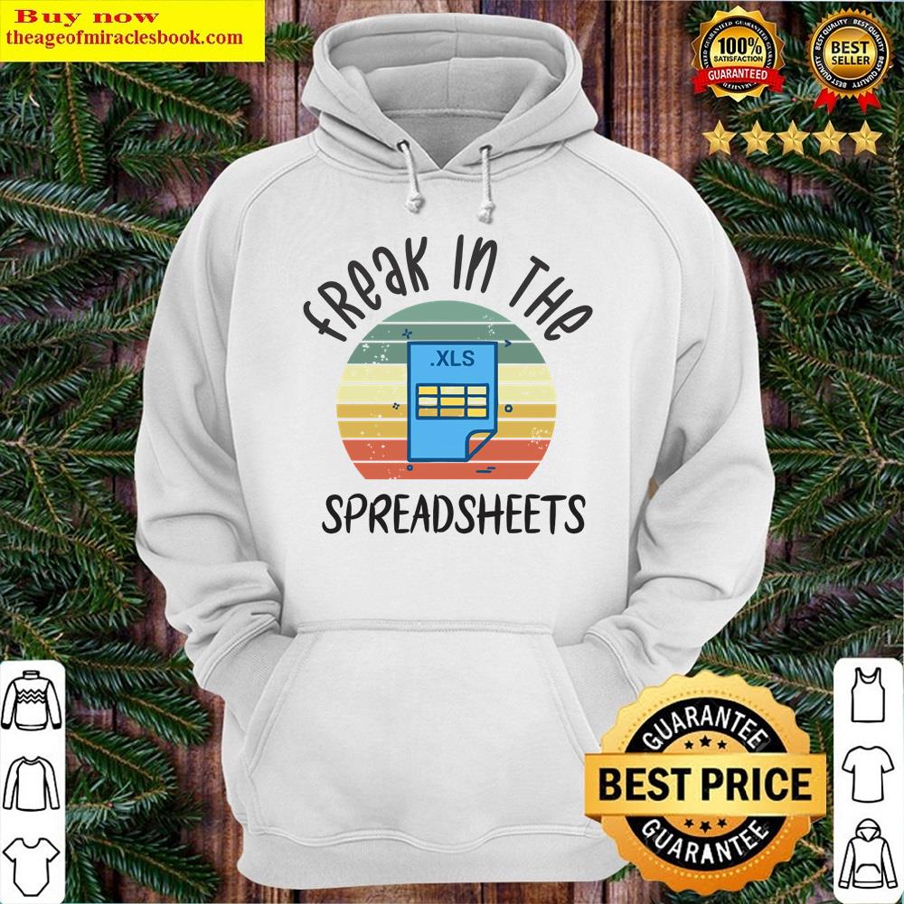 Alternative view of Freak In The Spreadsheets Shirt
