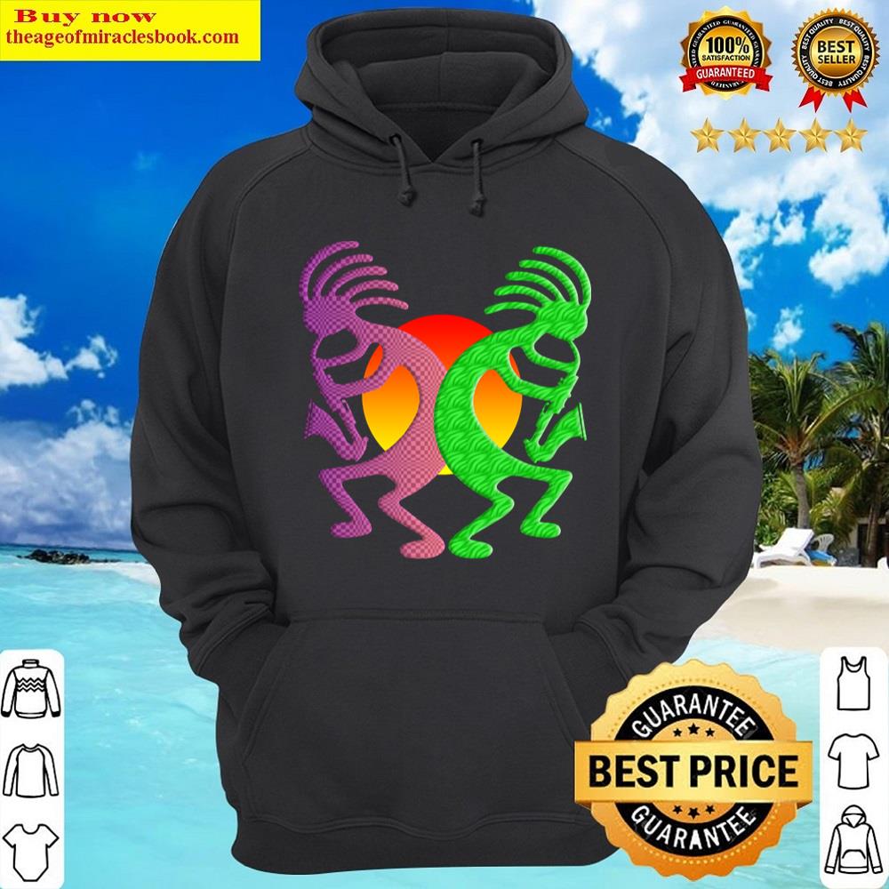 Alternative view of Sax Playing Indians Shirt