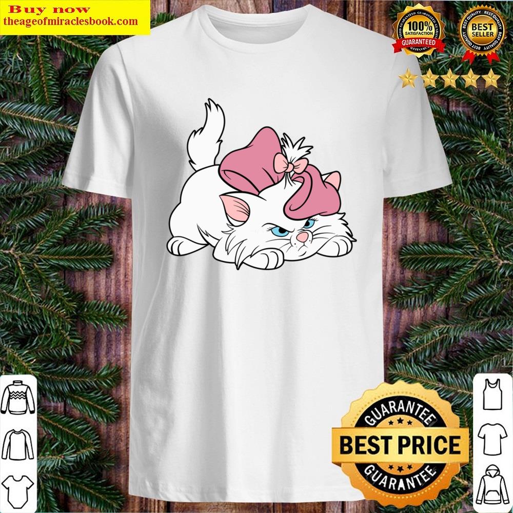 Angry White Cat Shirt