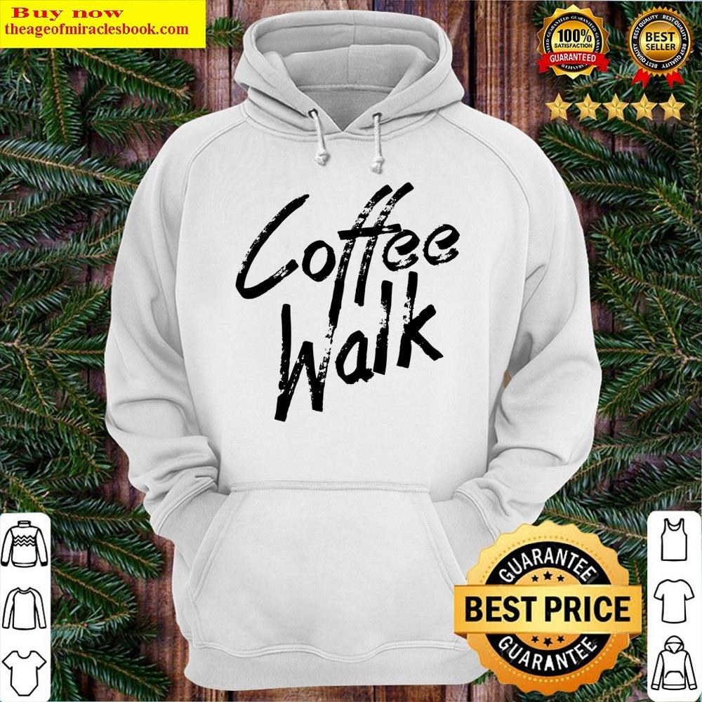 Alternative view of Coffee Walk Front And Back Design Shirt