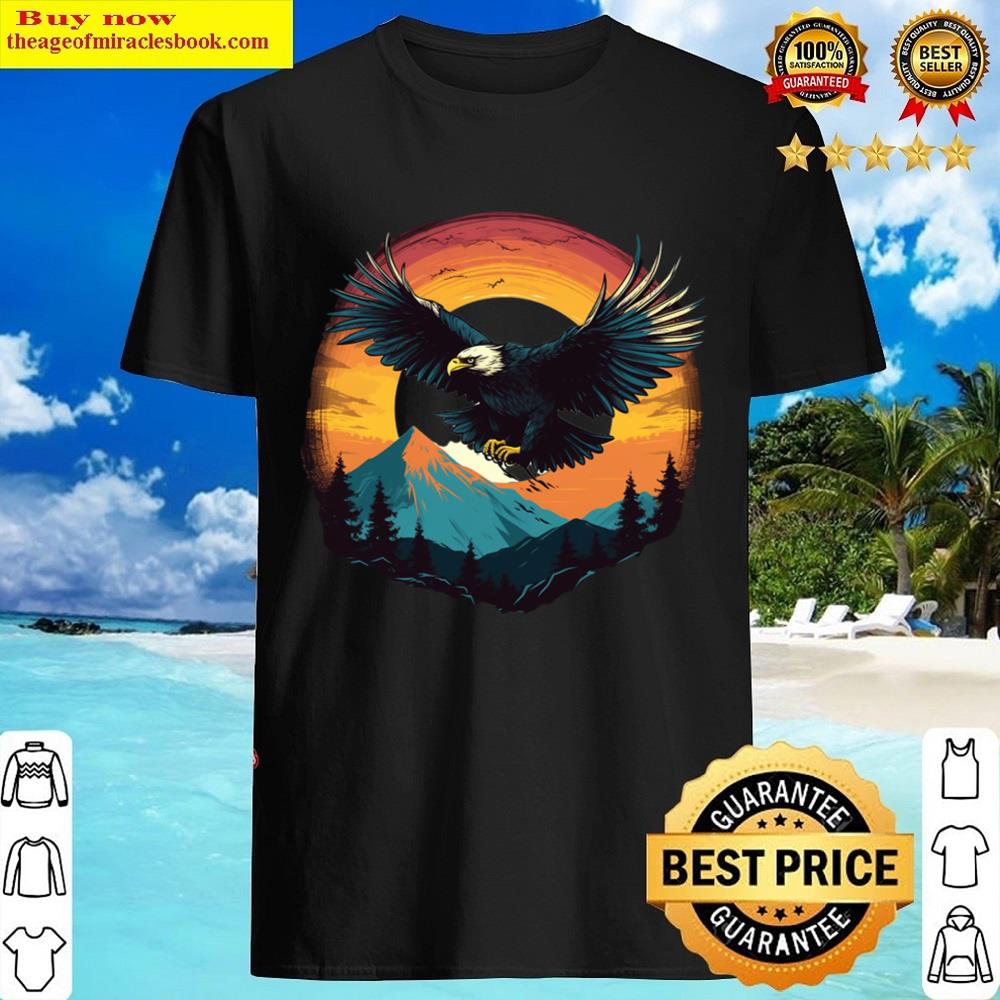 Eagle Mentality Fly High Above The Mountain Self Development Shirt