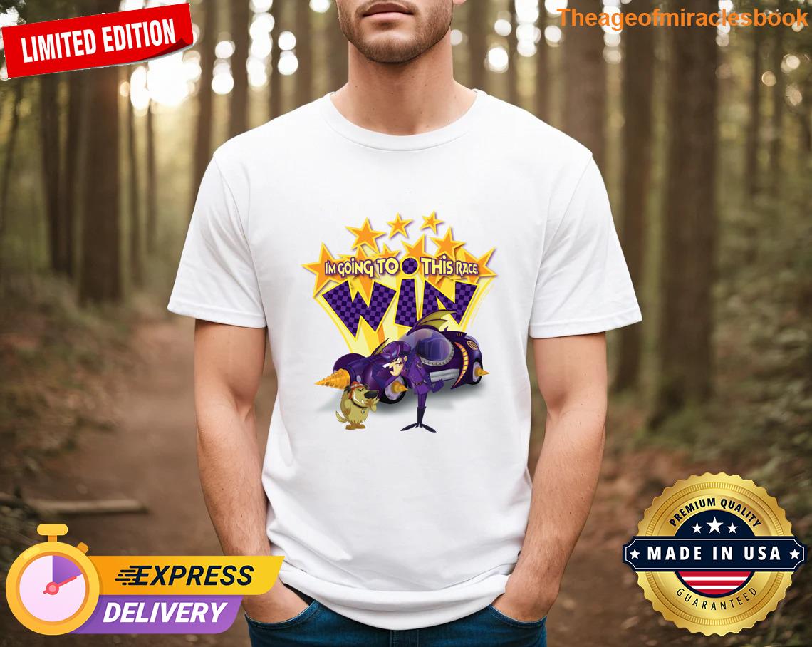 Appealing Wacky Races Dick Dastardly Going To Win On sale T-shirt
