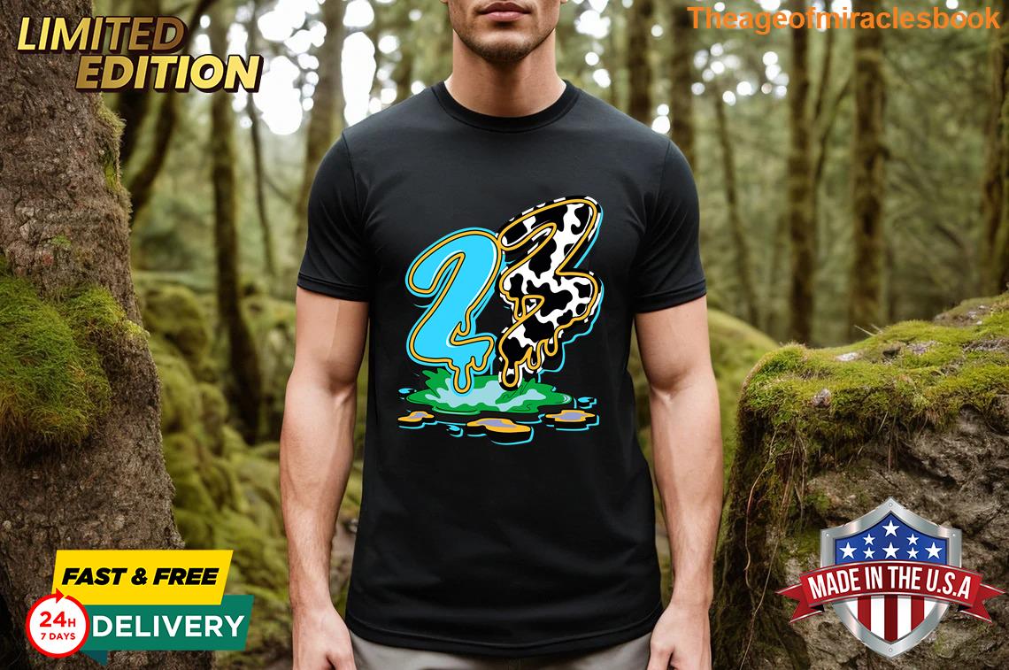 Dazzling 23 Drip Chunky Dunky Matching Oversized T-shirt