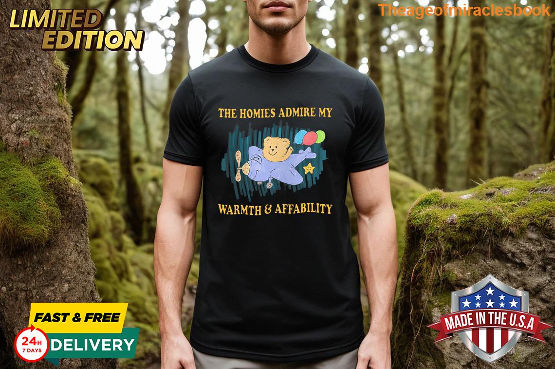 Nice Warmth And Affability Serenity Bear Trendy Men For women T-shirt