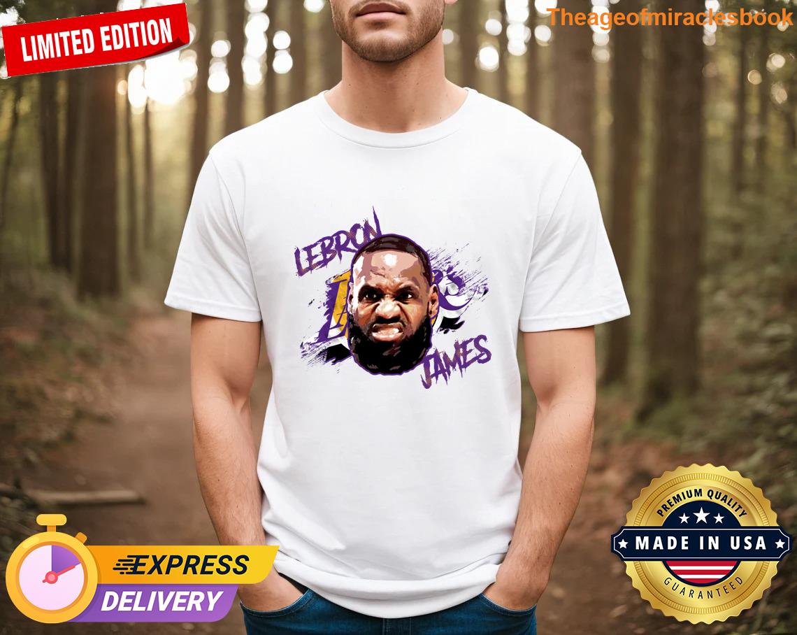Angelic Lebron King James Oversized T-shirt