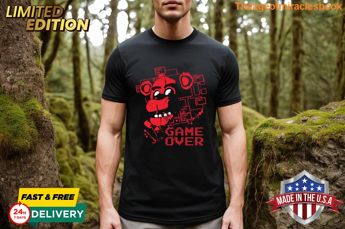 Sparky Five Nights At Freddy’s Game Over Athletic T-shirt