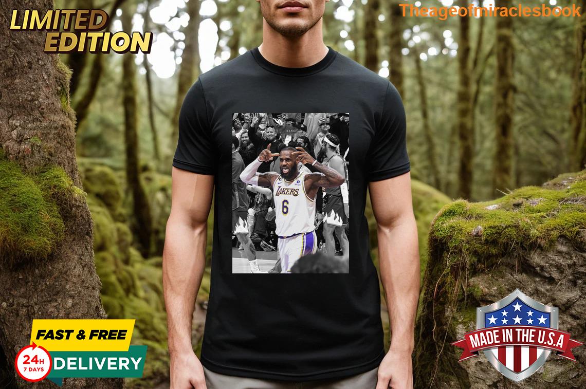 Buy Lebron James King Crown Fashionable T-shirt