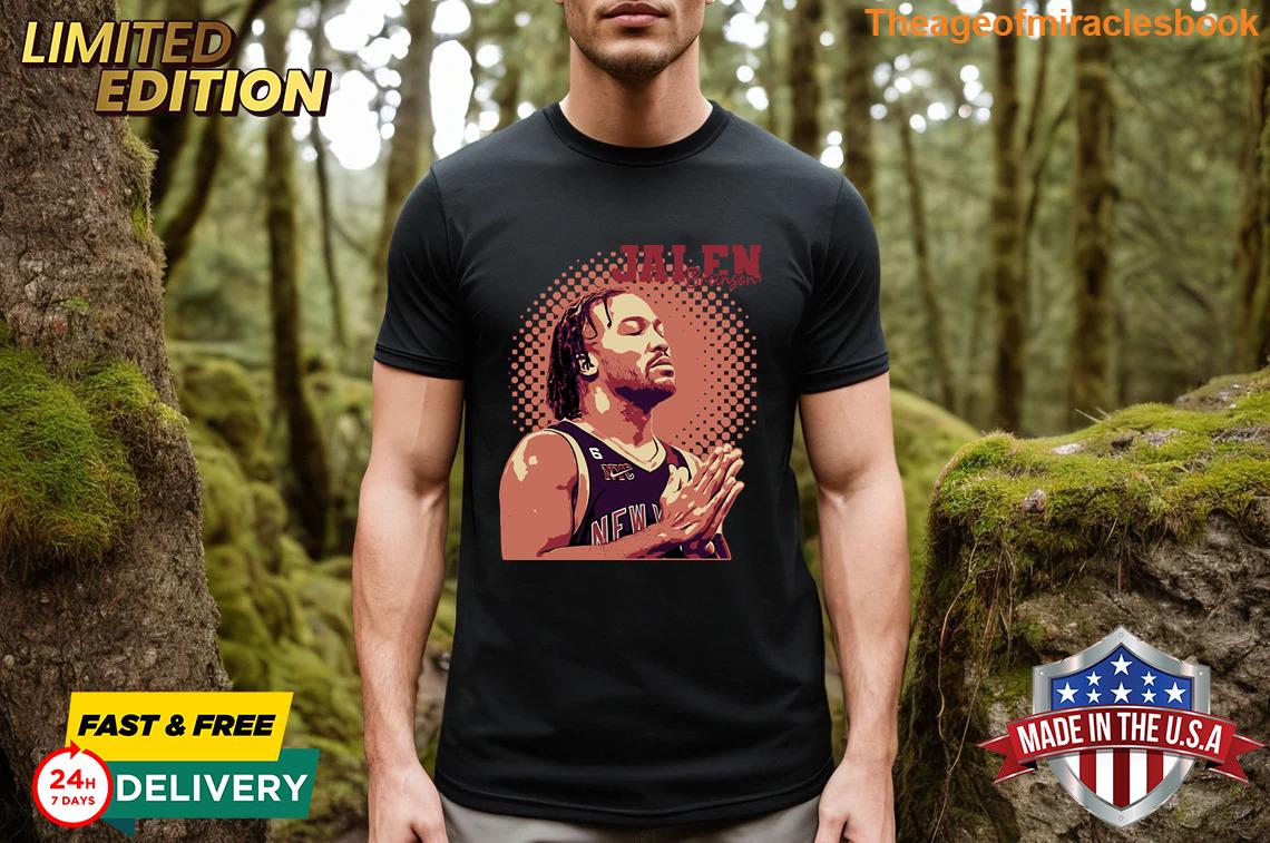 Attractive Jalen Brunson Retro Style Statement T-shirt