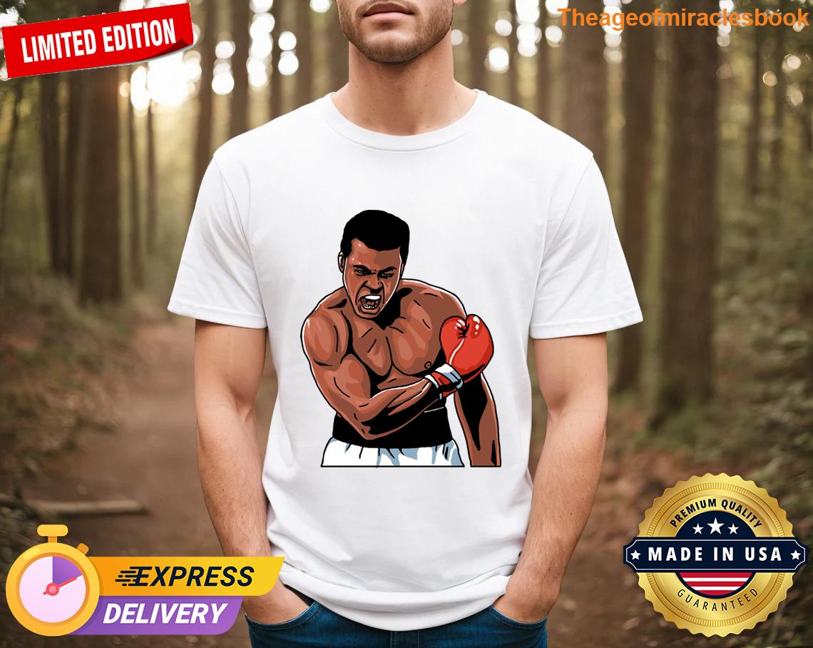 Pretty Muhammad Ali Iconic Pose 4 Sports T-shirt