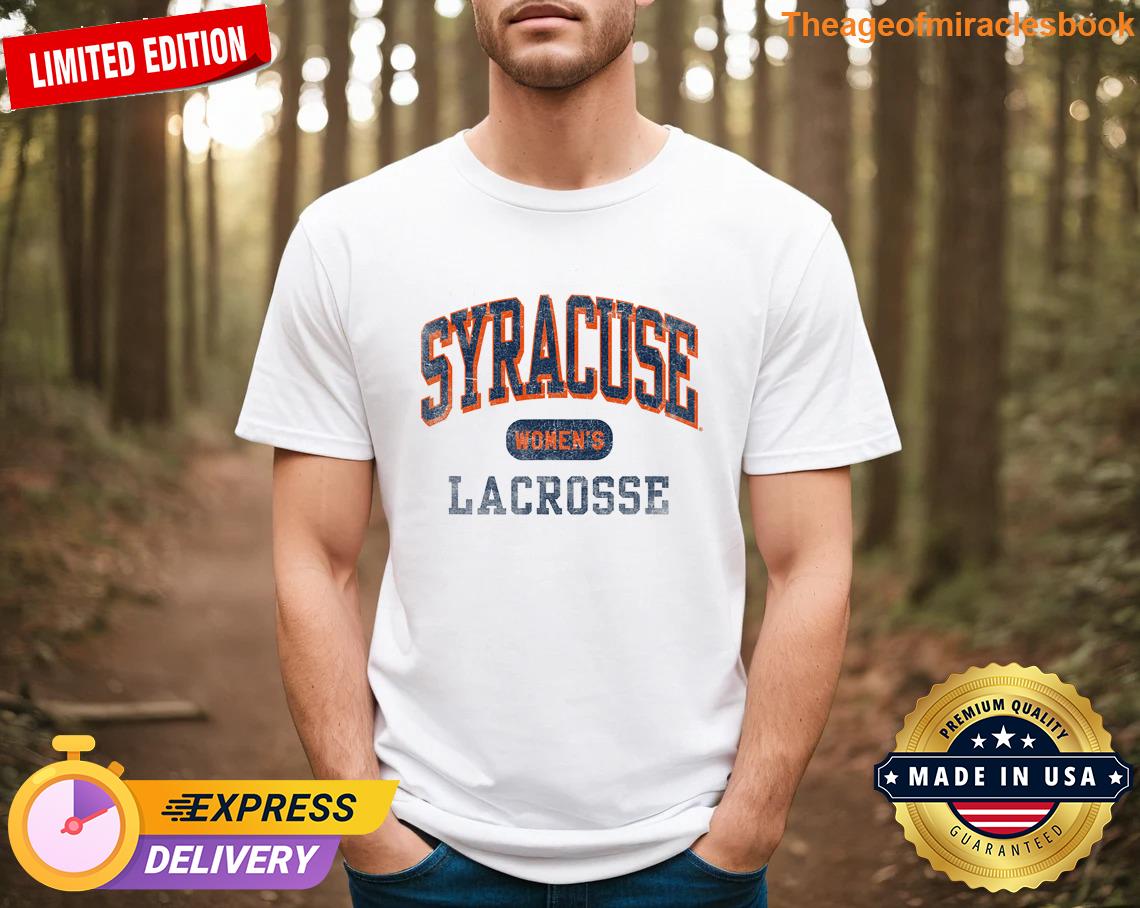 Sparky Syracuse University Orange’s Lacrosse Slim fit T-shirt