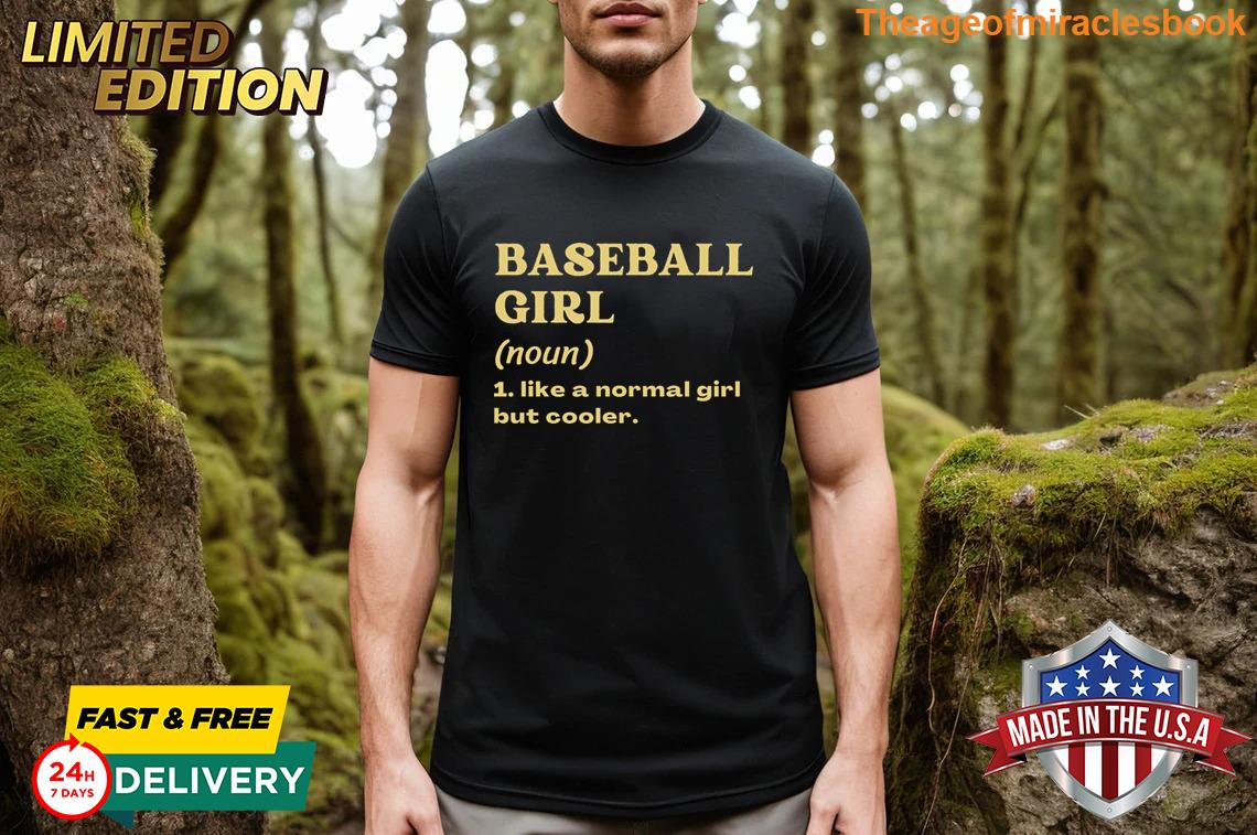 Majestic Baseball Girl Oversized T-shirt