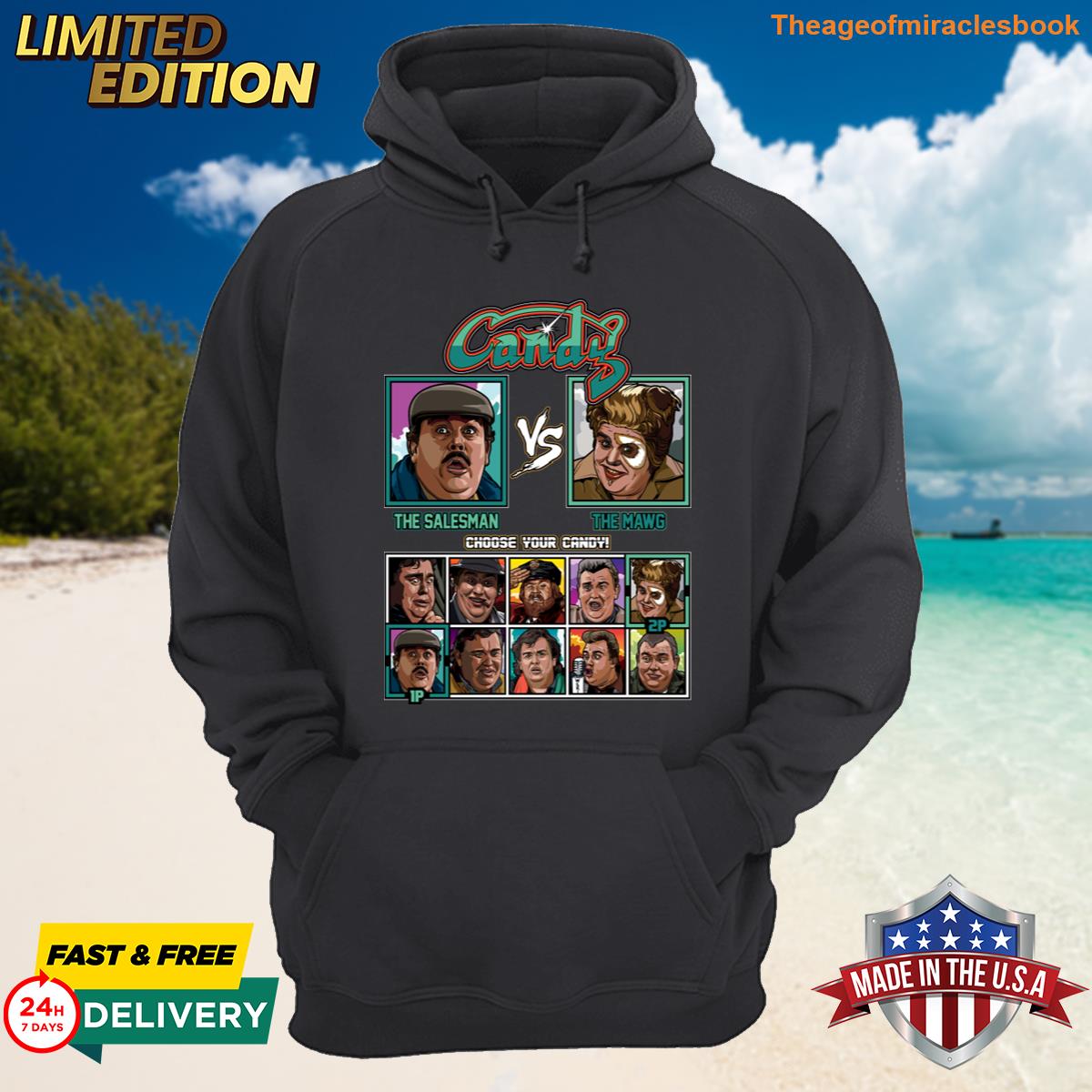Alternative view of Buy John Candy Fighter Stylish T-shirt