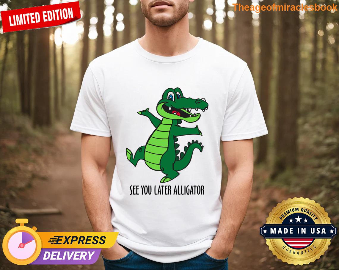 Sparky See You Later Alligator Slim fit T-shirt