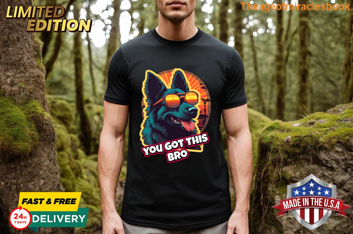 Top Bro Dog Trendy T-shirt