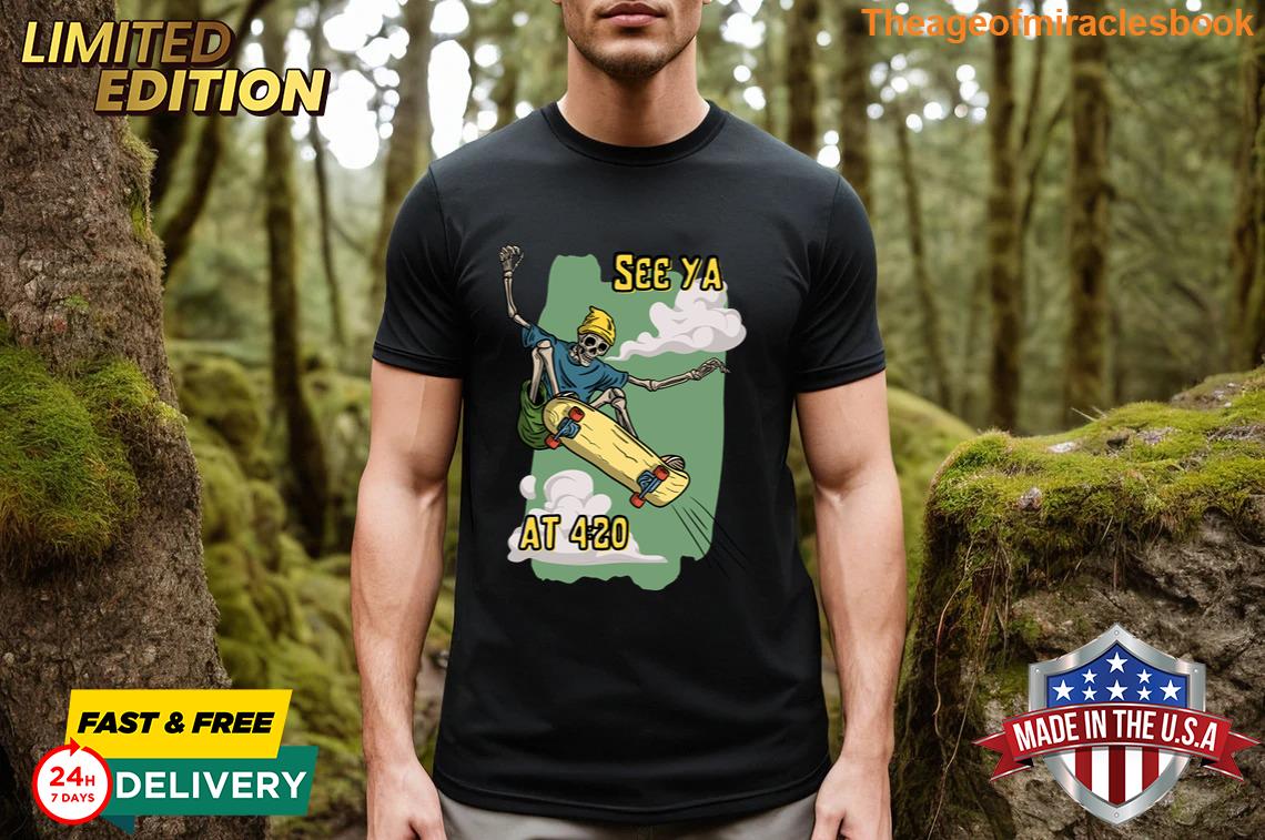 Spunky I’ll Meet Ya Embroidered T-shirt