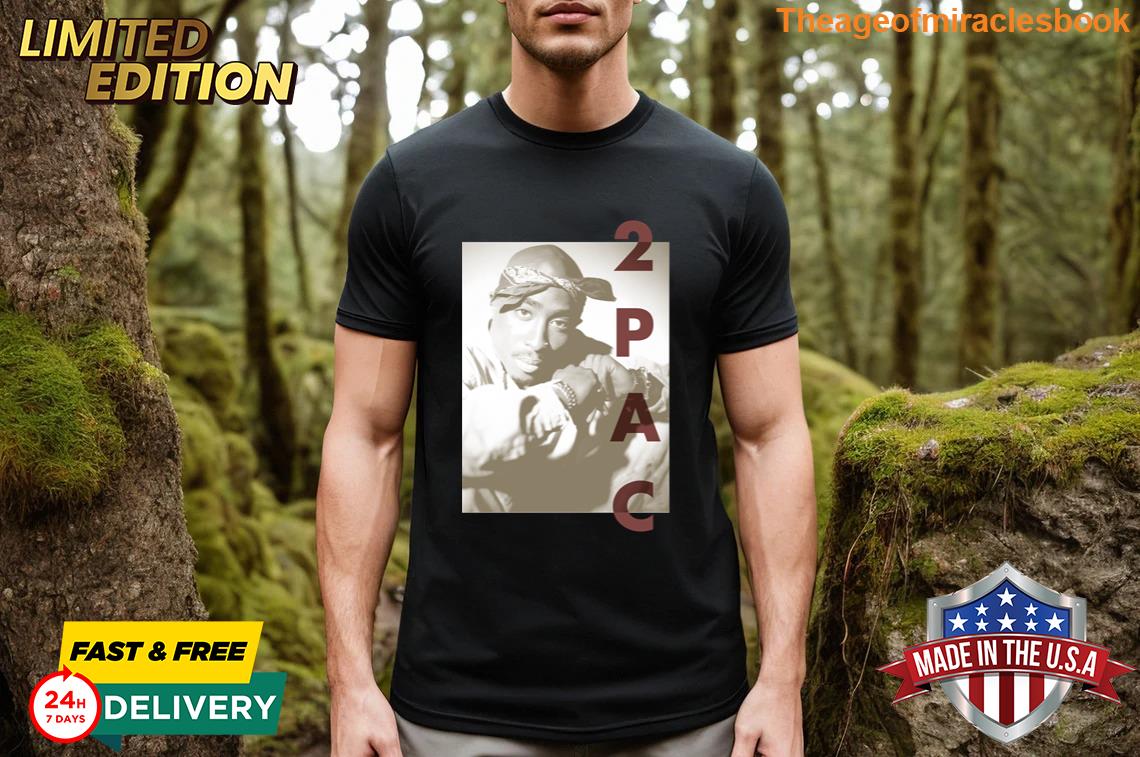 Premium Tupac Tune In Printed T-shirt