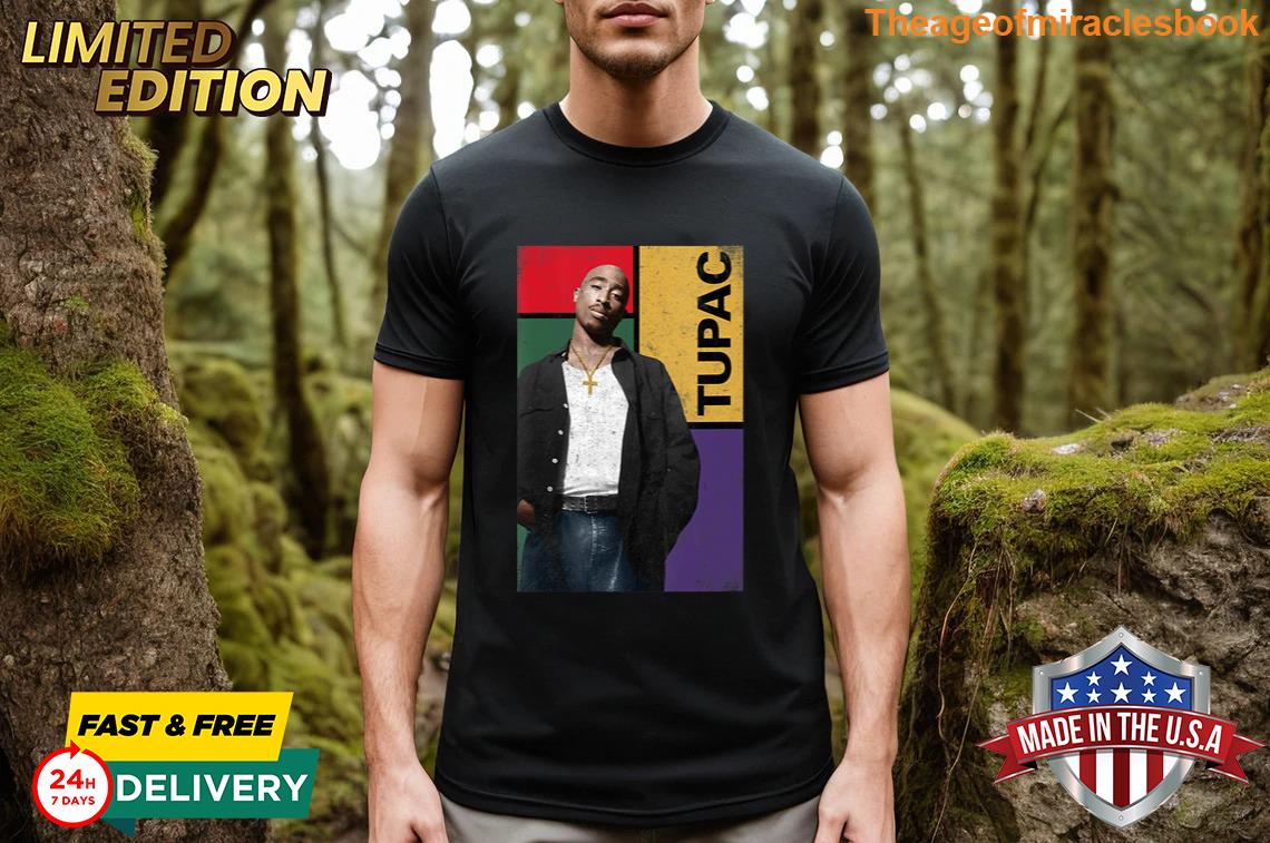 Alluring Womens Tupac Vintage Squared Vneck Latest T-shirt