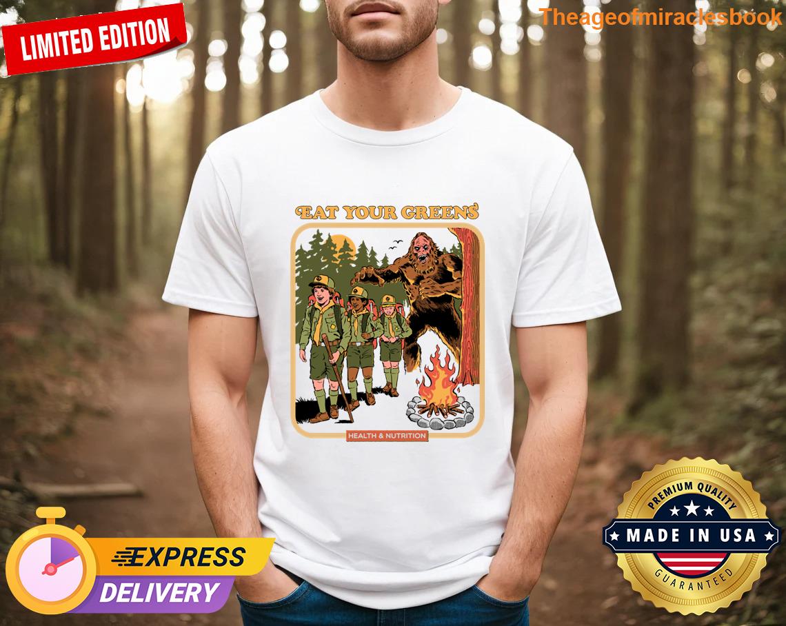Spunky Eat Your Greens Printed T-shirt