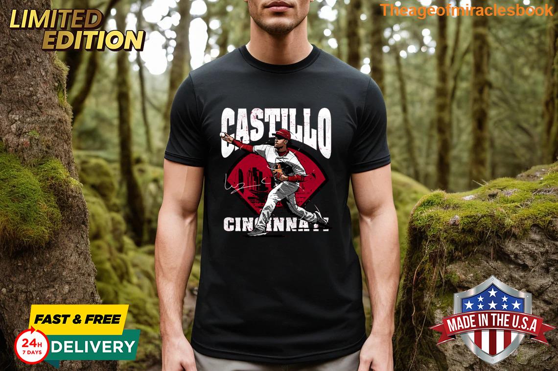 Luis Castillo Cincinnati Field T-shirt