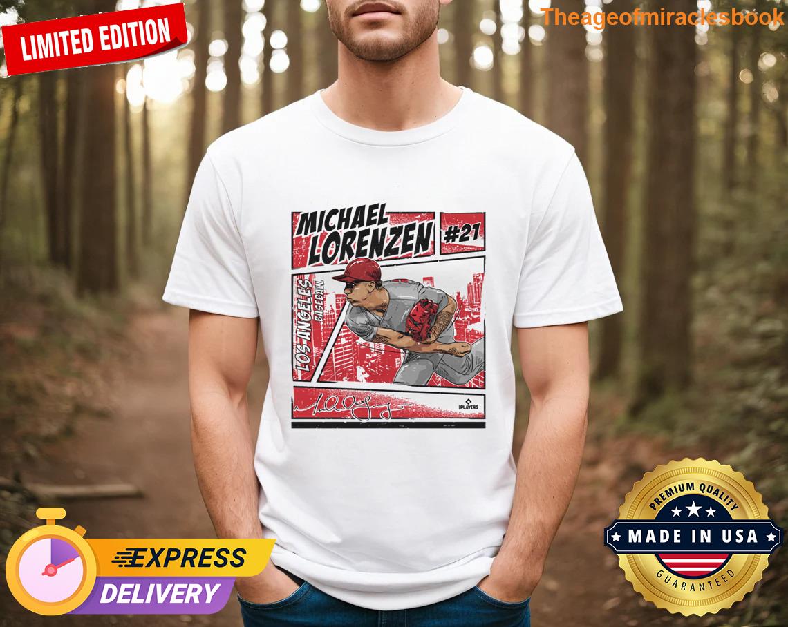 Michael Lorenzen Los Angeles A Comic T-shirt