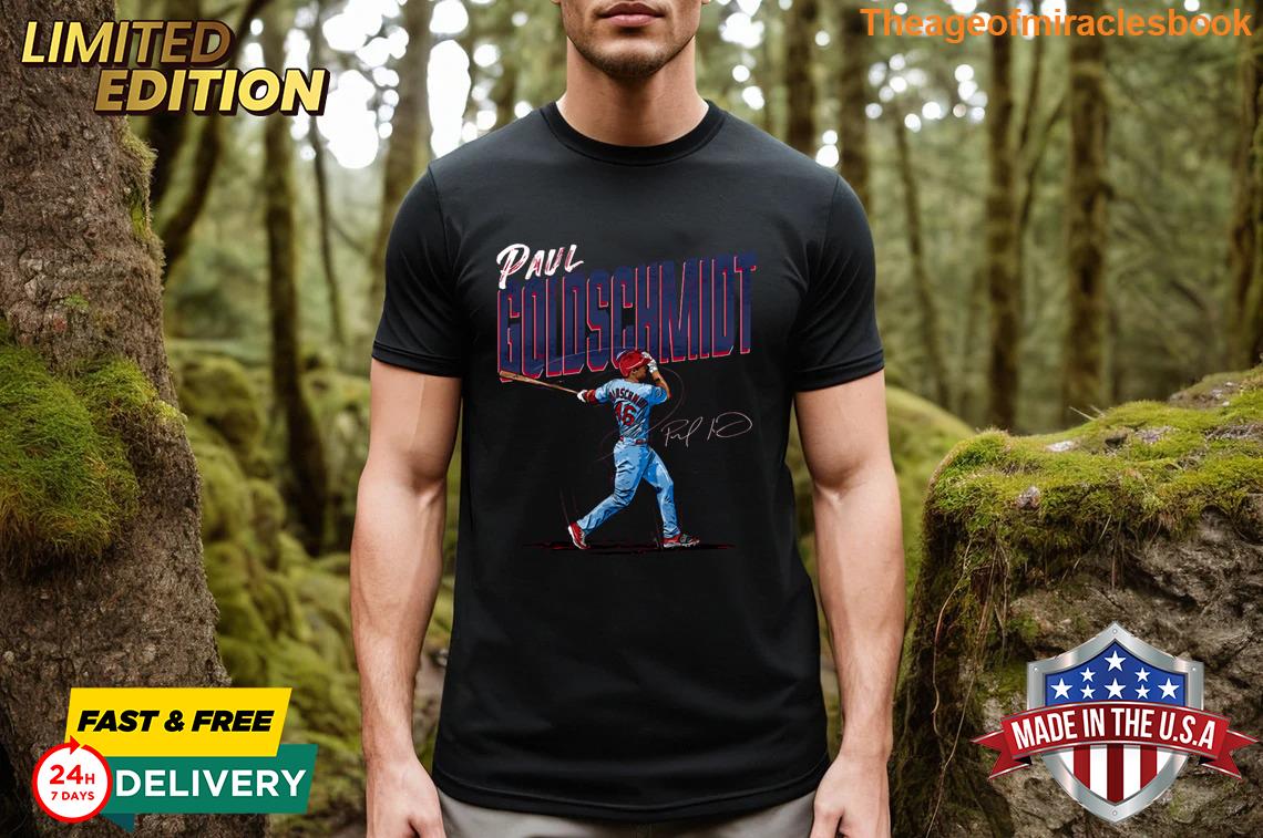 Paul Goldschmidt Stlouis Chisel T-shirt
