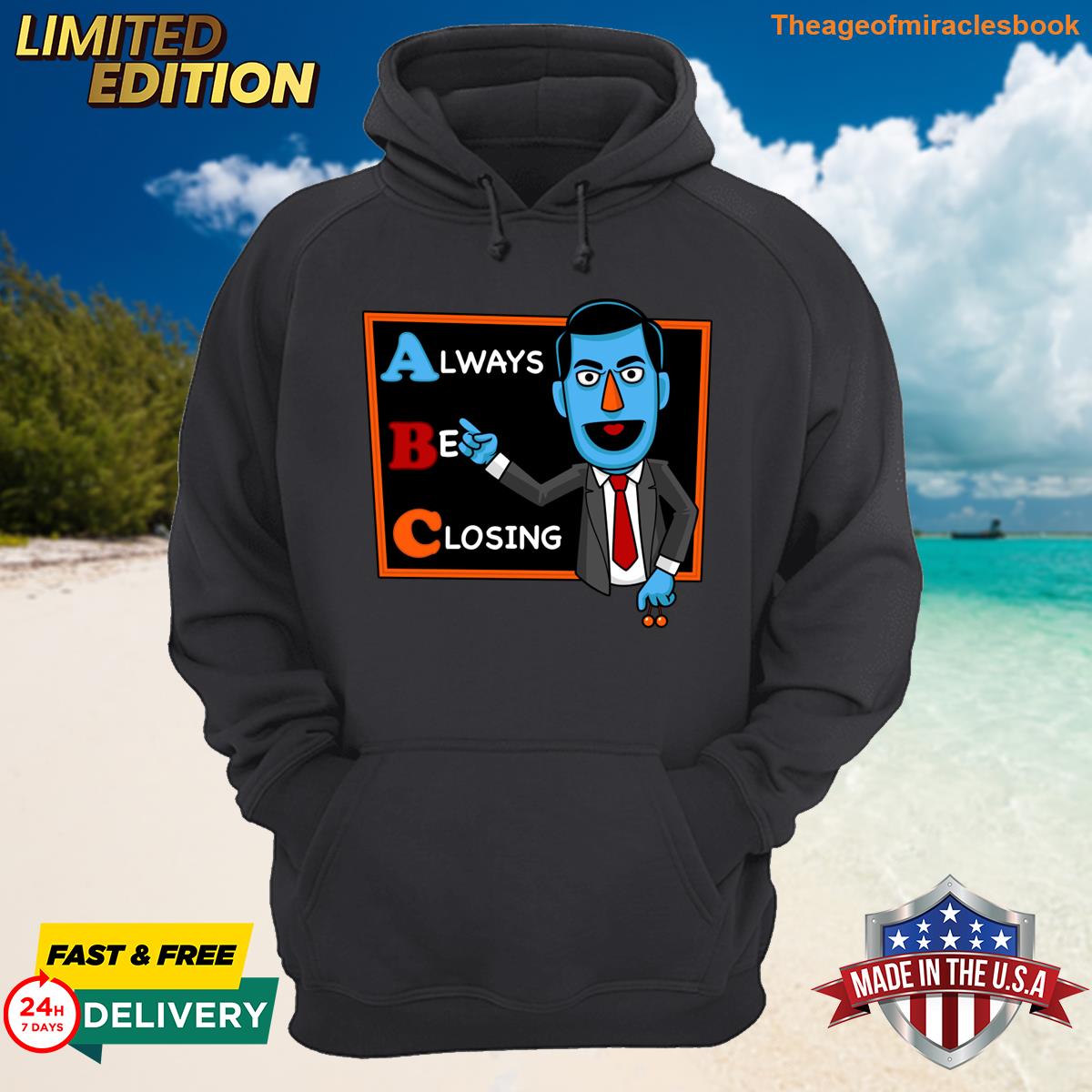 Alternative view of Always Be Closing T-shirt