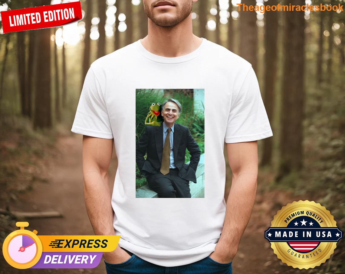 Carl Sagan Kermit The Frog T-shirt