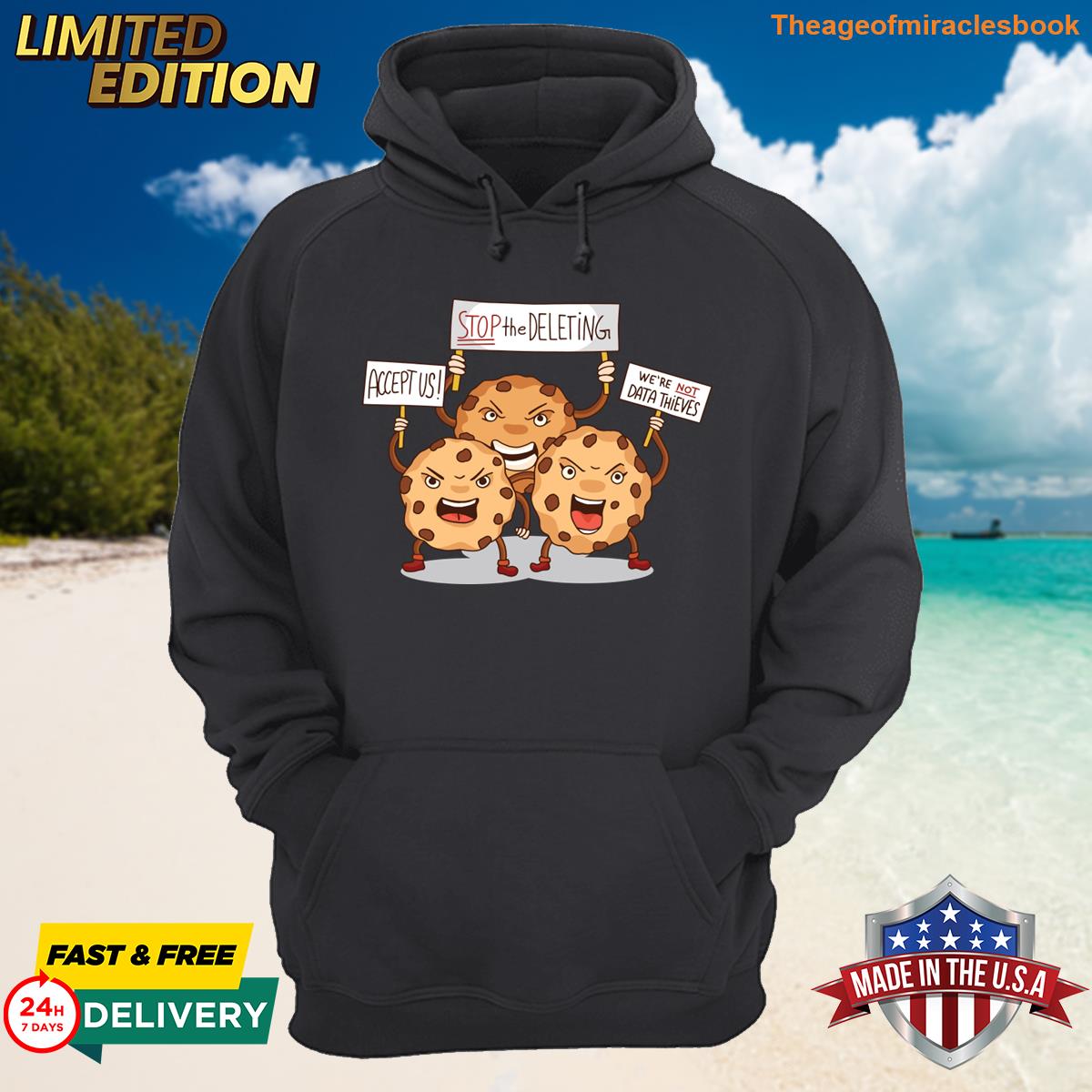 Alternative view of Cookies Protest T-shirt