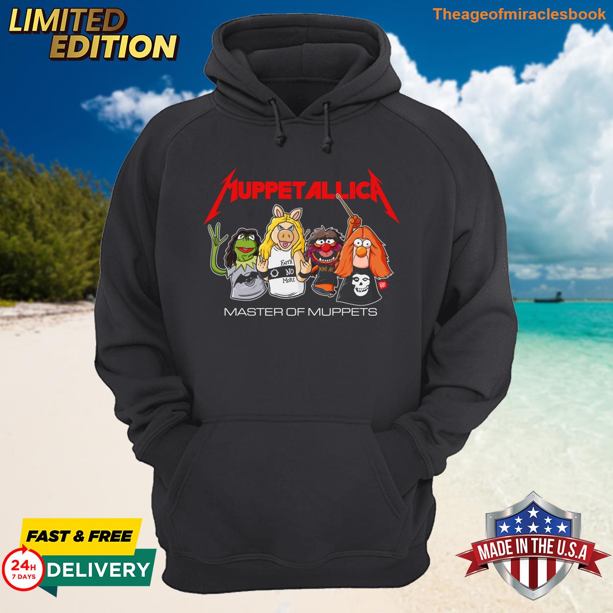 Alternative view of Muppetallica T-shirt