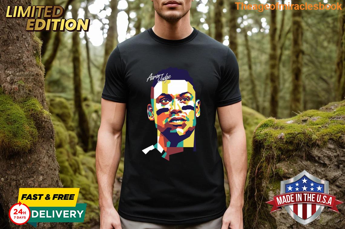 Nice Aaron Judge Wpap Style Diamond T-shirt